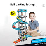 24-Piece Spiral Race Track Car Set for Kids