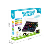 Number Puzzle Game – Tricky Brain Teaser Toy for Kids