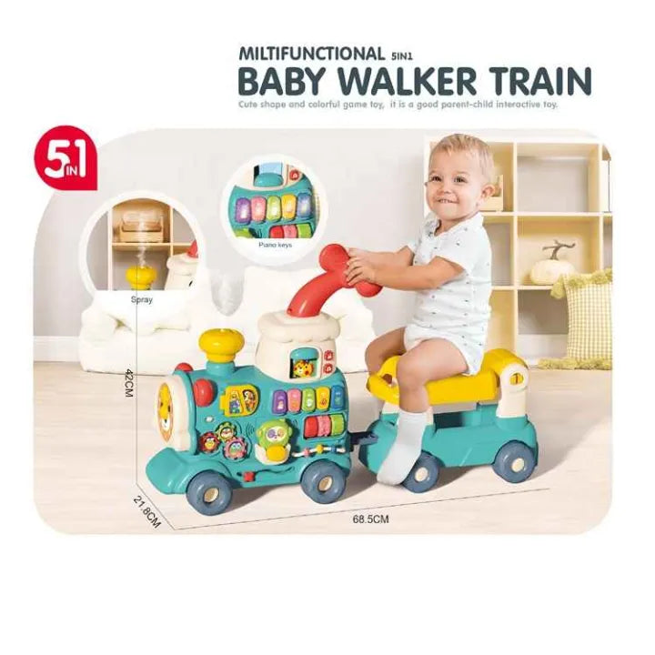 Multifunctional Baby Walker Toy – Detachable Activity Center for Babies