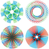 Spirograph Deluxe Art Set – 19-Wheel Spiral Drawing Kit for Kids