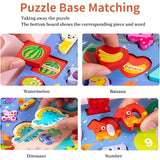 Multifunctional Logarithm Board Game – 8-in-1 Wooden Learning Toy for Kids