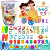 Letters & Numbers Playdough Set – Educational Molds for Kids