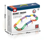 Magnet Tracks Car – 47 Pcs Magnetic Roller Coaster Set