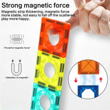 3D Magnetic Ferris Wheel Pipeline Building Blocks - 71 Pcs