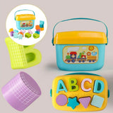 Shape Sorting Bucket Toy for Kids – Toddler Learning Game
