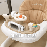 Modern Baby Learning Walker with Activity Tray & Padded Seat