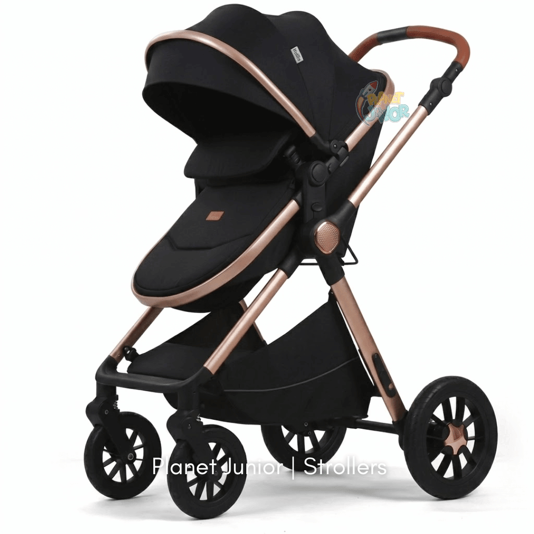 Kidilo Luxury 3-in-1 Pram, Stroller & Infant Car Seat Travel System