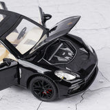 Porsche Panamera 1:24 Diecast Model Car With Smoke