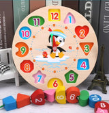 Kids Time Teaching Clock Toy – Learn to Tell Time