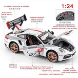 Porsche 911 GT3 RS 1:24 Diecast Model Car – Martini Livery