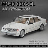 Mercedes-Benz W140 320SEL Diecast Model Car – 1:24 Scale