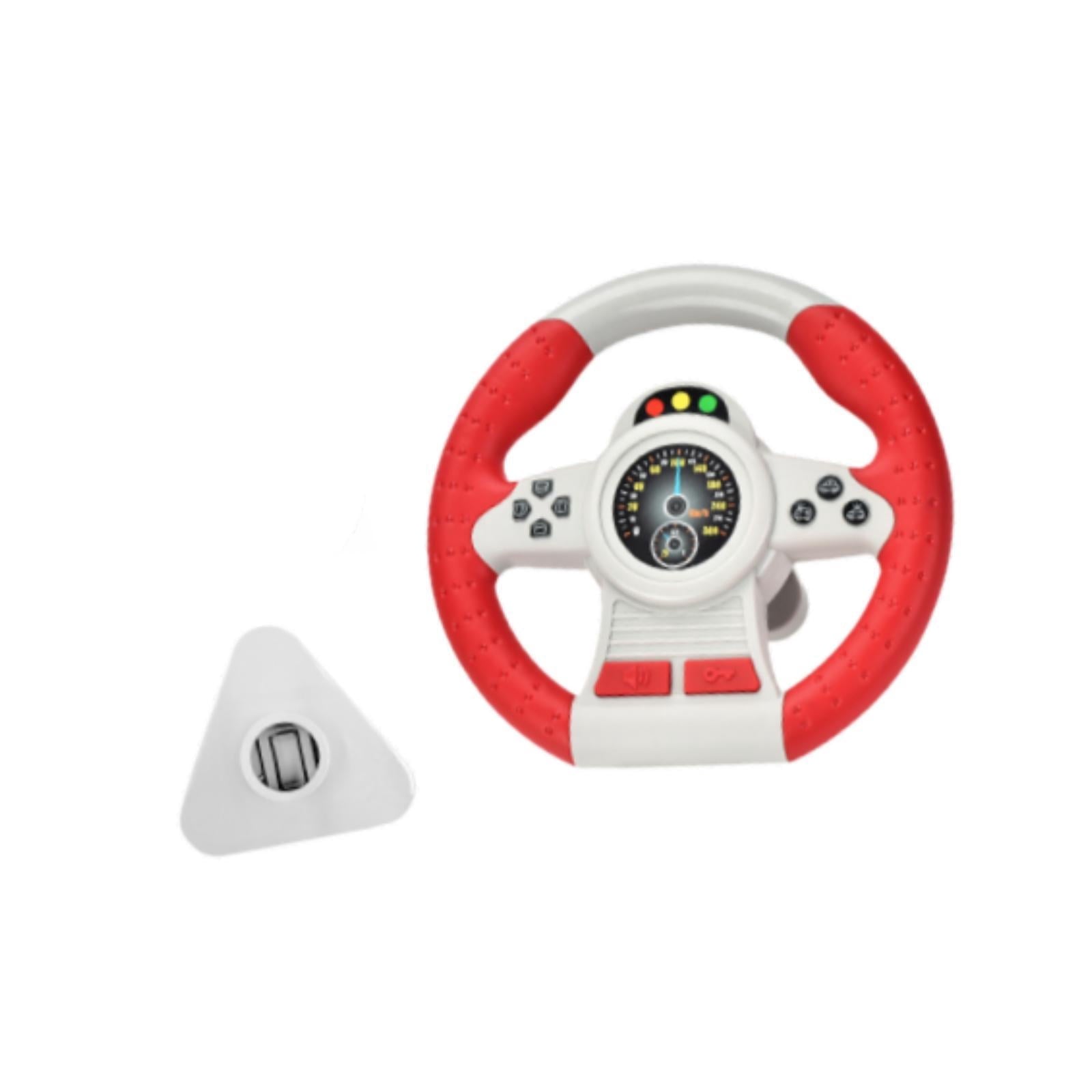 Steering wheel toy with turn signal voice prompts for kids 3 years Pakistan