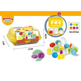 6 Pcs Shape & Color Matching Eggs for Toddlers
