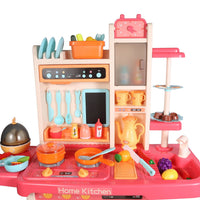 Kitchen playset accessories pots pans play food set for girls