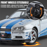 Nissan Skyline GT-R R34 1:24 Diecast Model Car