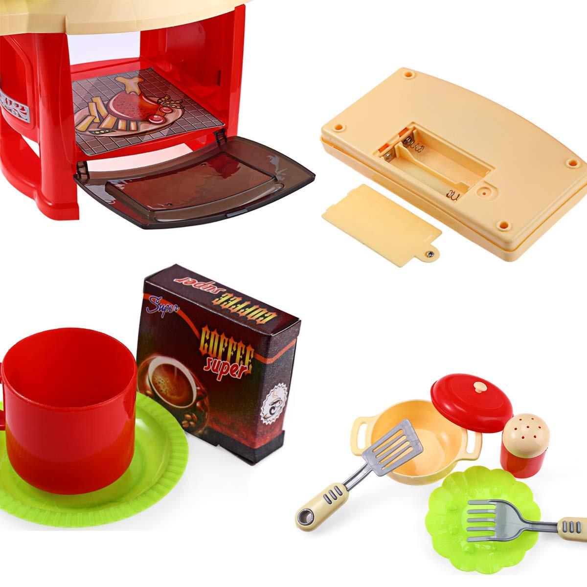 Electronic kitchen cooker play set packaging