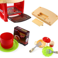 Electronic kitchen cooker play set packaging