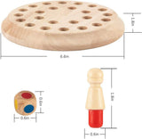 Wooden Memory Chess Matching Game – Family Board Game for Kids & Adults