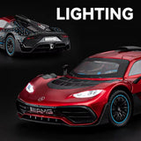 1:24 Diecast Mercedes-AMG ONE Model Car – Lights & Sound