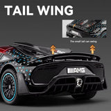 1:24 Diecast Mercedes-AMG ONE Model Car – Lights & Sound