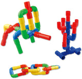 Pipe Blocks Building Set for Kids - Interlocking STEM Construction Toy