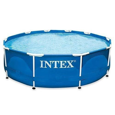 INTEX Metal Frame Pool 10ft | Round Above Ground Pool