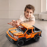 Ford Raptor RC Building Bricks Pickup Truck – DIY Assemble & Drive Kit for Kids