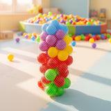 Kids Plastic Playing & Pool Balls – Pack of  12