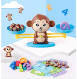 Monkey Balance Math Game – Counting & Addition Toy for Kids