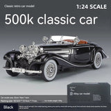 Mercedes-Benz 500K 1:24 Diecast Model Car