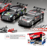 Nissan GTR PRO RC Drift Car – 1:16 Scale 4WD with Dual Battery & Tire Sets