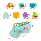 Melody Maker Xylophone Bus – Toddler Musical Toy with Mallets