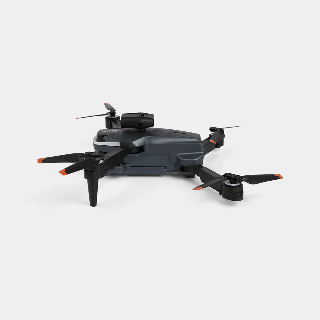 P23 Pro quadcopter performing 360° aerial flip stunt