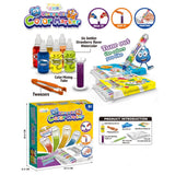 Changeable Color Marker Set for Kids – 6 Color Mixing Pens