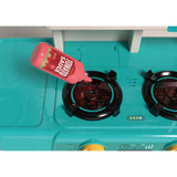 Realistic 53-Piece Spray Kitchen Play Set with Water & Sound