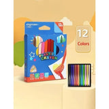 Triangular Grip Crayons Set for Kids – 18 Colors