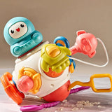 8-in-1 Space Busy Cube Toy – Stroller & Car Seat Sensory Toy