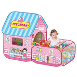 Pop-Up Ice Cream Tent House for Kids