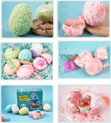 Dinosaur Egg Bath Bombs for Kids – Surprise Toy Set