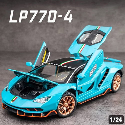 Lamborghini Centenario LP770-4 1:24 Diecast Car – Lights & Sound