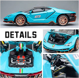 Lamborghini Centenario LP770-4 1:24 Diecast Car – Lights & Sound