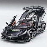 1:24 Diecast Koenigsegg Jesko Sports Model Car – Collector Edition