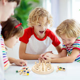 Wooden Memory Chess Matching Game – Family Board Game for Kids & Adults