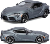 Maisto 1:24 Toyota GR Supra Diecast Model Car – Gray