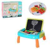Double-Sided Magnetic Letters Board – Whiteboard & Blackboard for Kids