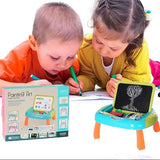 Double-Sided Magnetic Letters Board – Whiteboard & Blackboard for Kids