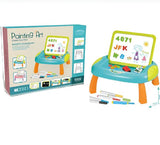 Double-Sided Magnetic Letters Board – Whiteboard & Blackboard for Kids