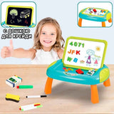 Double-Sided Magnetic Letters Board – Whiteboard & Blackboard for Kids