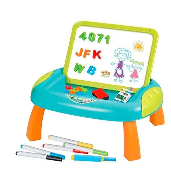 Double-Sided Magnetic Letters Board – Whiteboard & Blackboard for Kids