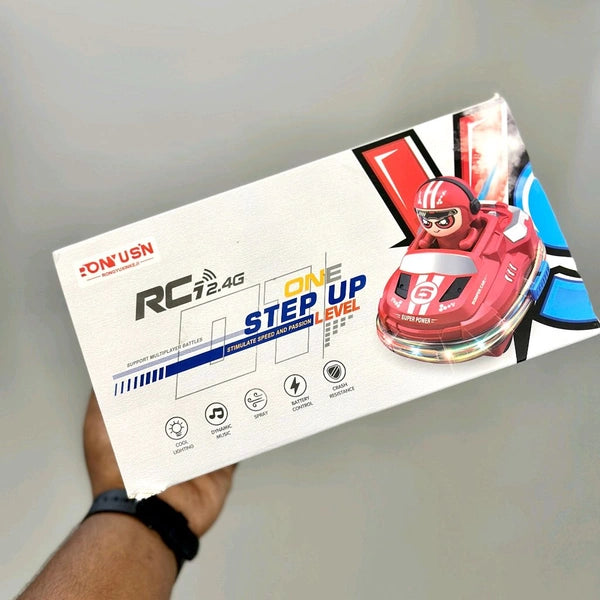 RC bumper car collision ejection toy 2.4G remote control set Pakistan